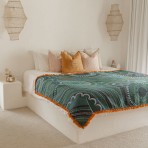 Indigenous Art Throw Rug | The Sun and The Seven Sisters | Natalie Jade
